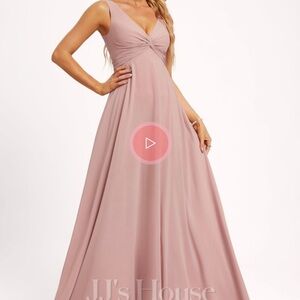 Formal gown 4X plus dusty rose JJ house, Maxi mother of the bride nwt